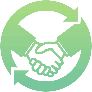 握手のイラスト